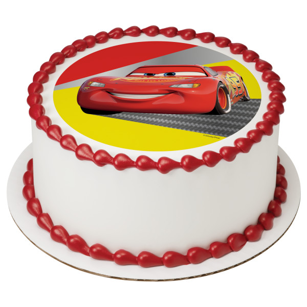 Disney and Pixar's Cars Lightning McQueen PhotoCake® Edible Image®