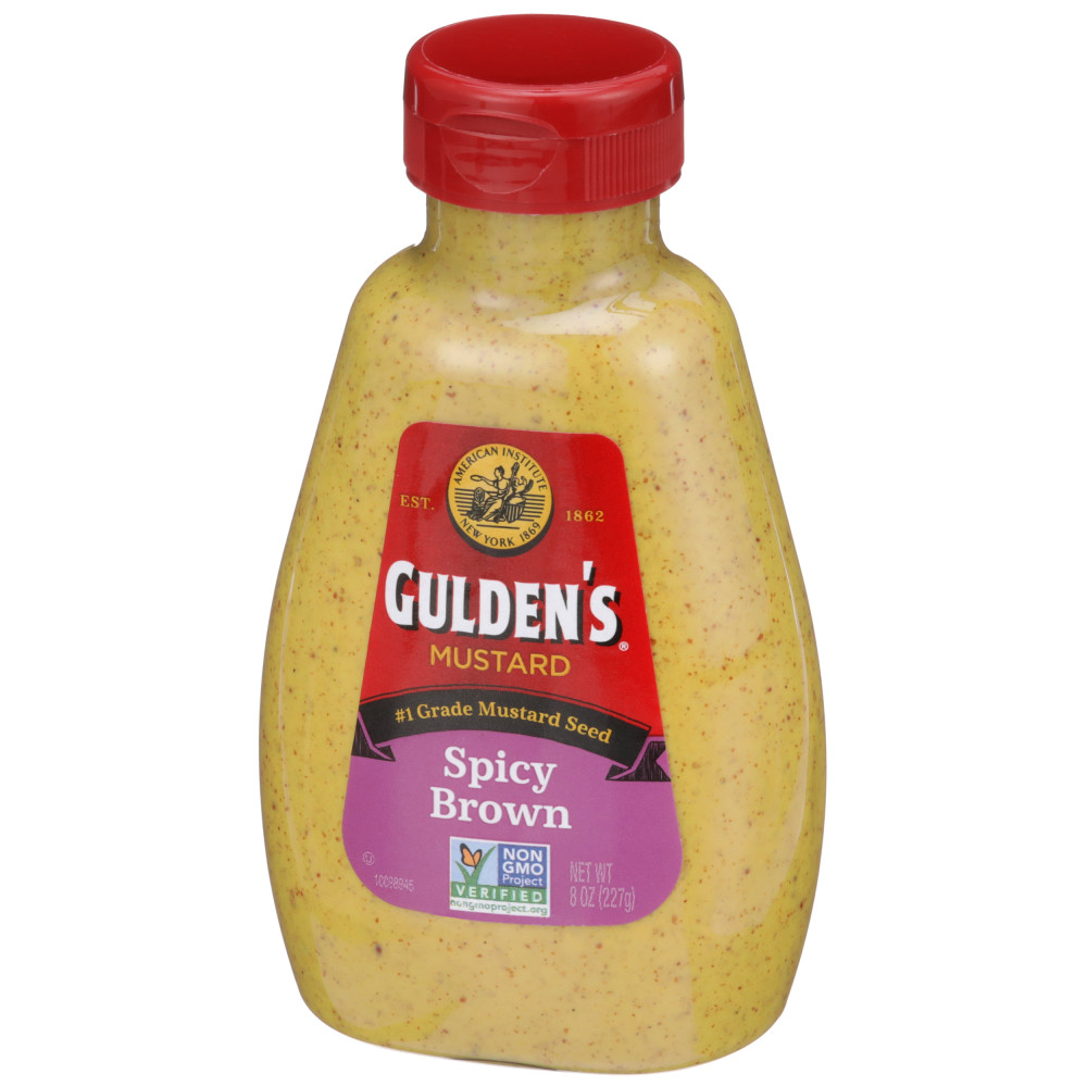 GULDEN'S SPICY BROWN MUSTARD 8 OZ Conagra Foodservice