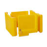 Rubbermaid Commercial, Locking Cabinet Doors, Yellow