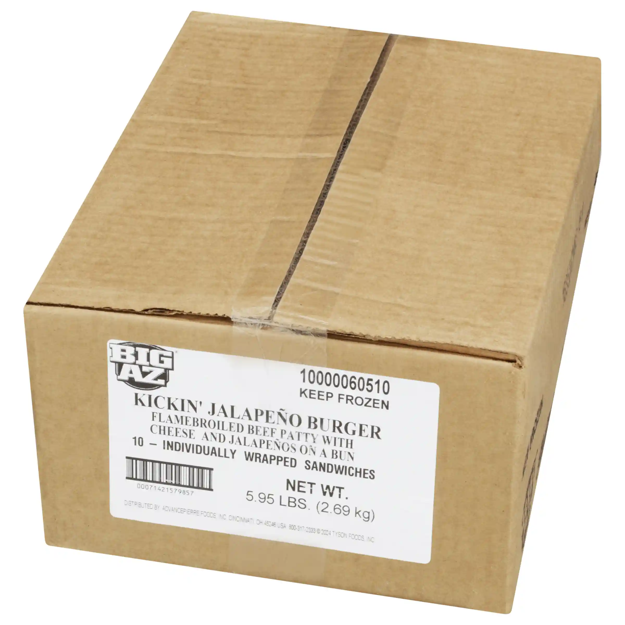 Big AZ® Jalapeno Charbroil Beef Cheeseburger_image_5