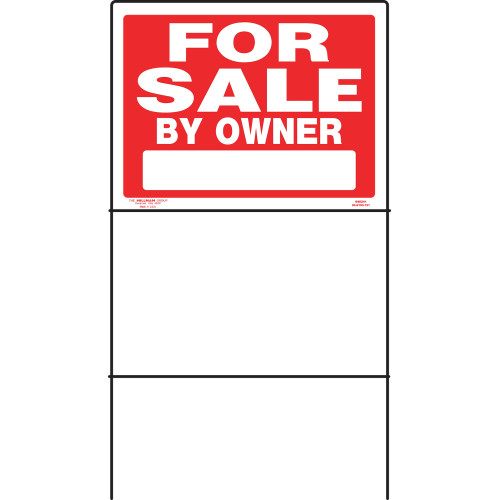 For Sale by Owner Sign with Frame (18