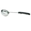 8-ounce solid round Spoodle® utensil with black Grip ‘n Serv® handle