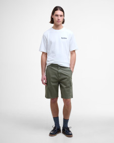 Shorts cargo in twill 