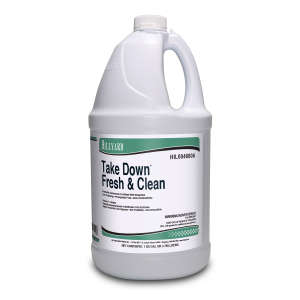 Hillyard, Take Down®, Deodorizer, Fresh & Clean, Liquid, 1 gal Bottle