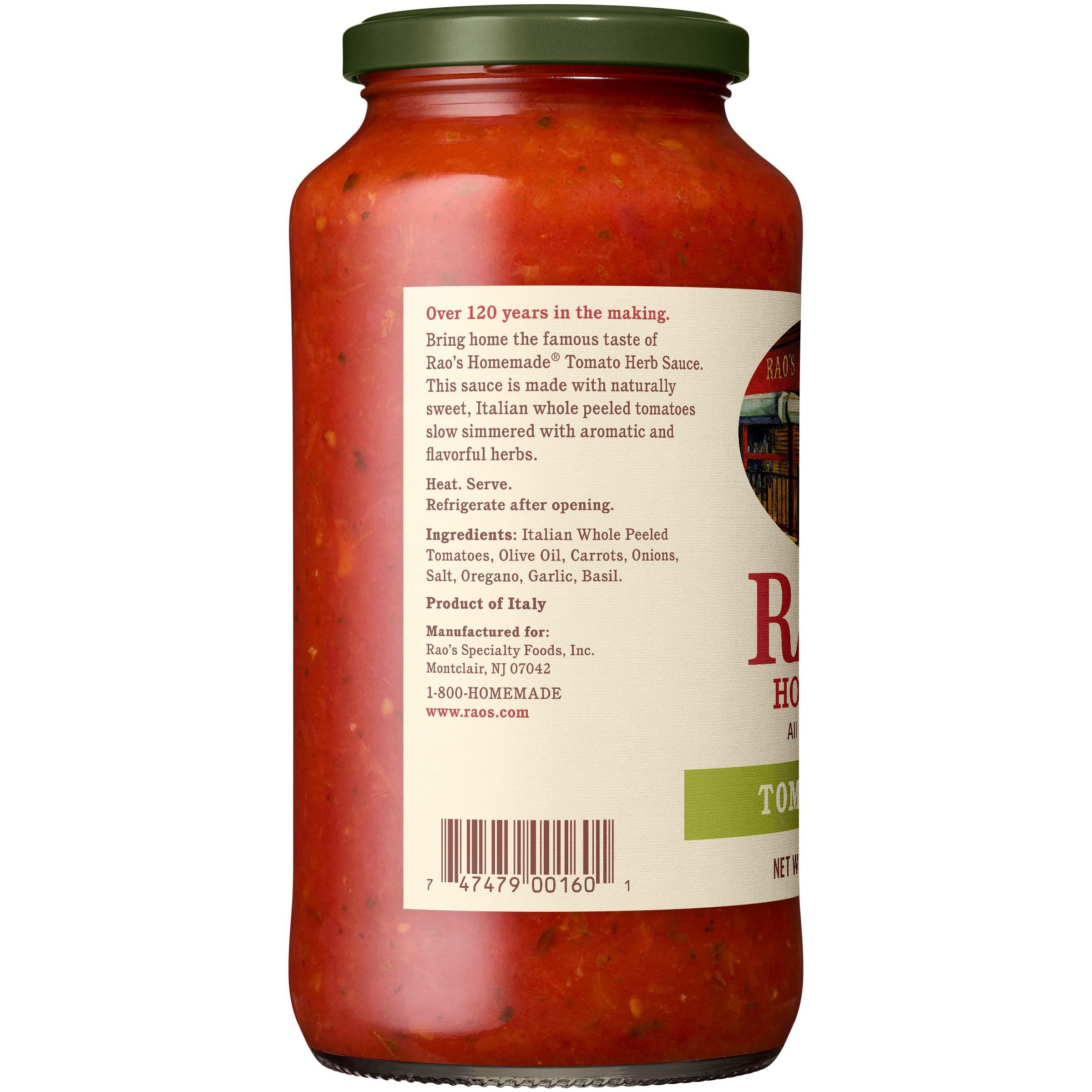 Tomato Herb Sauce, 24 oz - Left Image