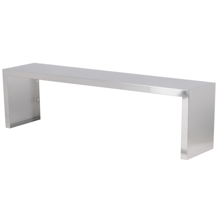 46-inch Servewell® stainless steel overshelf
