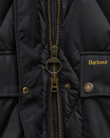 Longline Yasmin Down Puffer Jacket Black