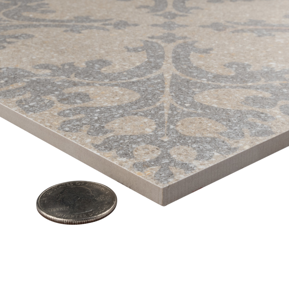 Farnese Molise Crema 11-1/2 in. x 11-1/2 in. Porcelain Floor and Wall Tile