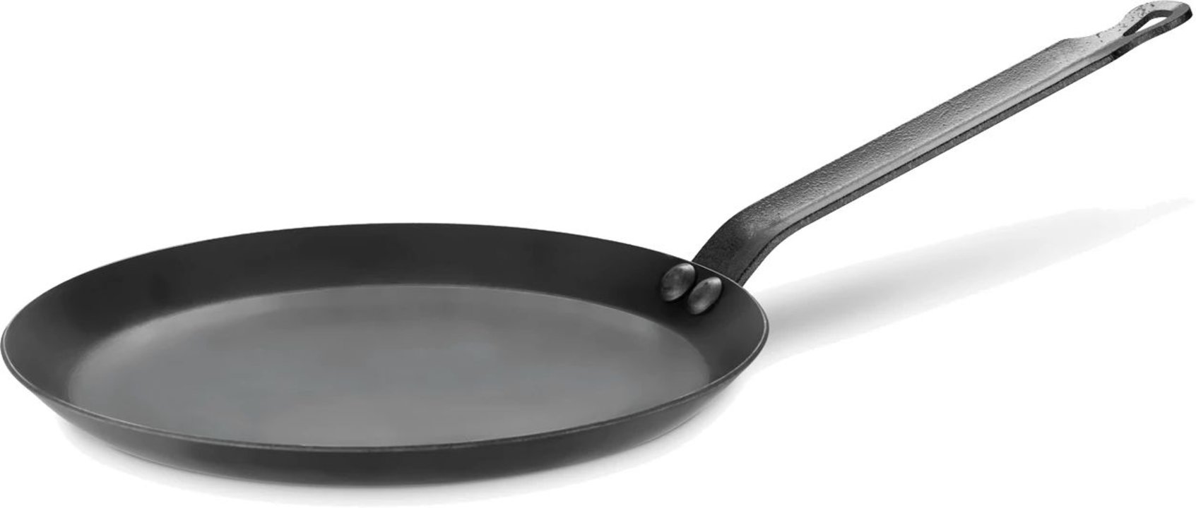 Sartén para crêpes Steel Expert con mango Hercules de Acero al carbono de 24 centímetros lista para la inducción