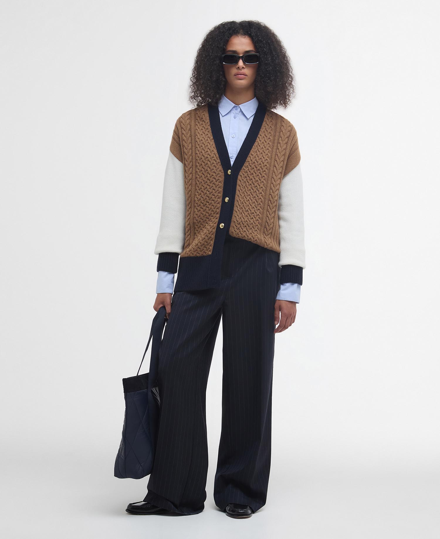 Cardigan Marcy Cable-Knit image number 1
