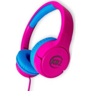 KB2 Premium Kids Headphones, Pink