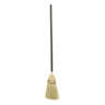 Rubbermaid Commercial, 8in, Lobby Broom, Corn Bristles, Brown