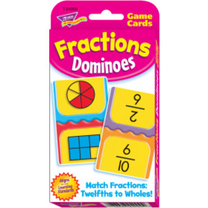 Fractions Dominoes Challenge Cards&reg;