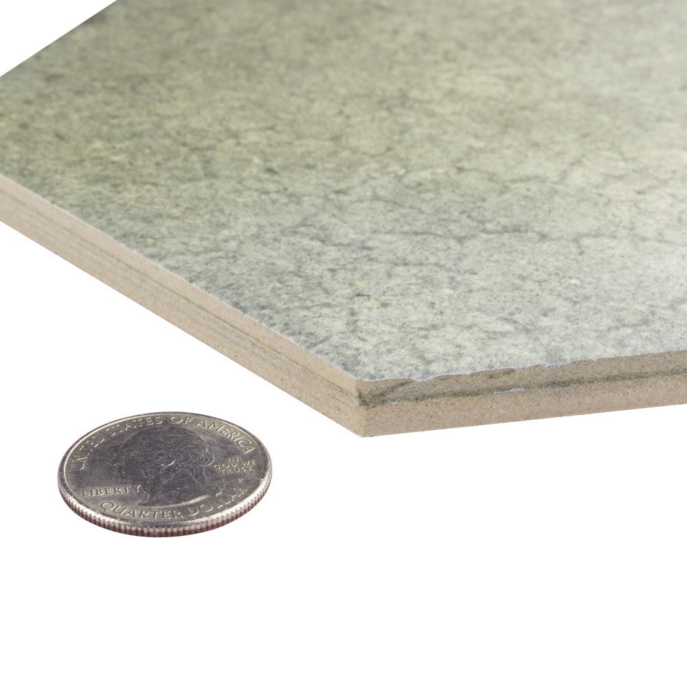 Sample – Heritage Hex Jungle Porcelain Floor and Wall Tile