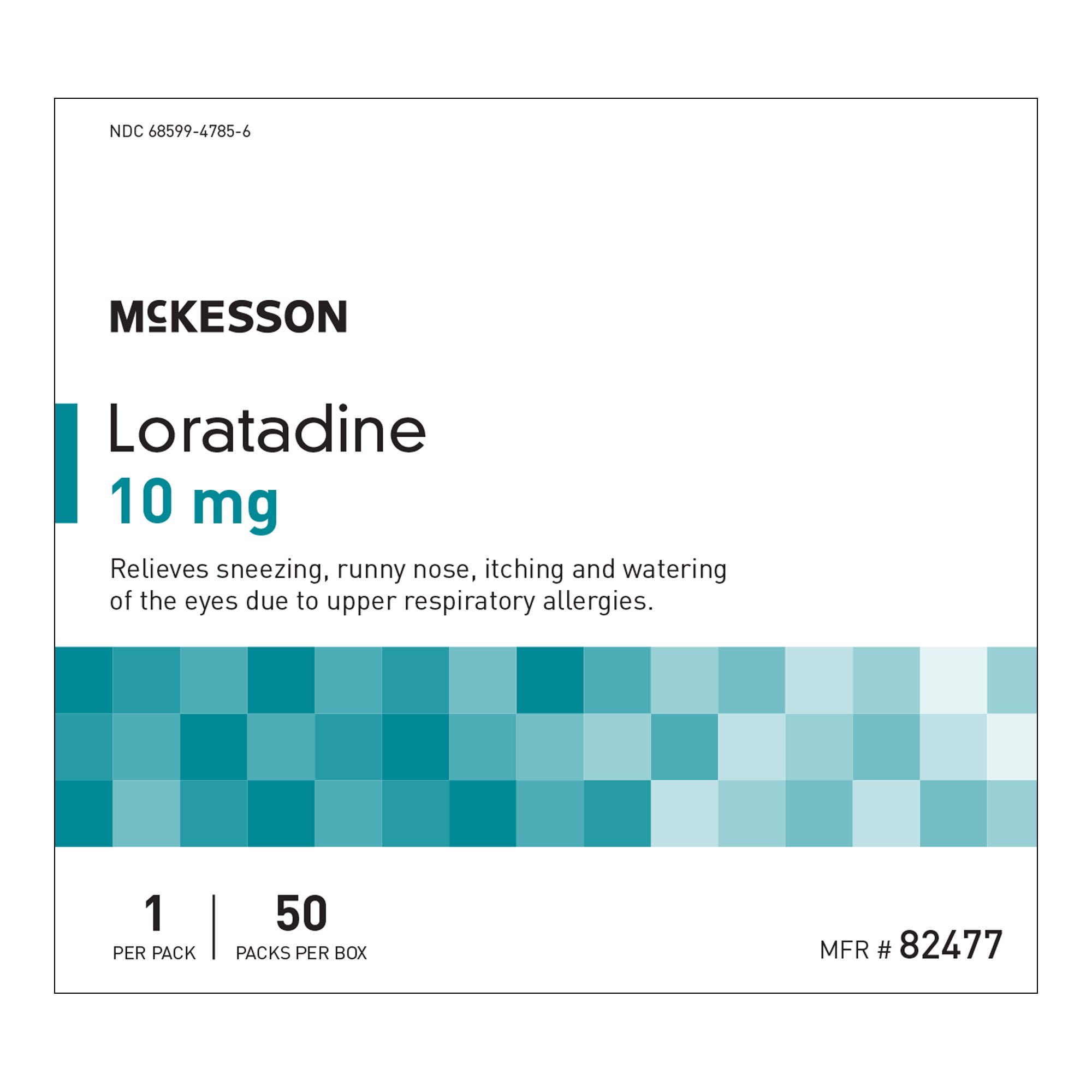 McKesson 10-mg Loratadine Allergy Relief Tablets