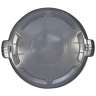 Impact, Gator®, Round, Plastic, 32 gal, Gray, Receptacle Lid