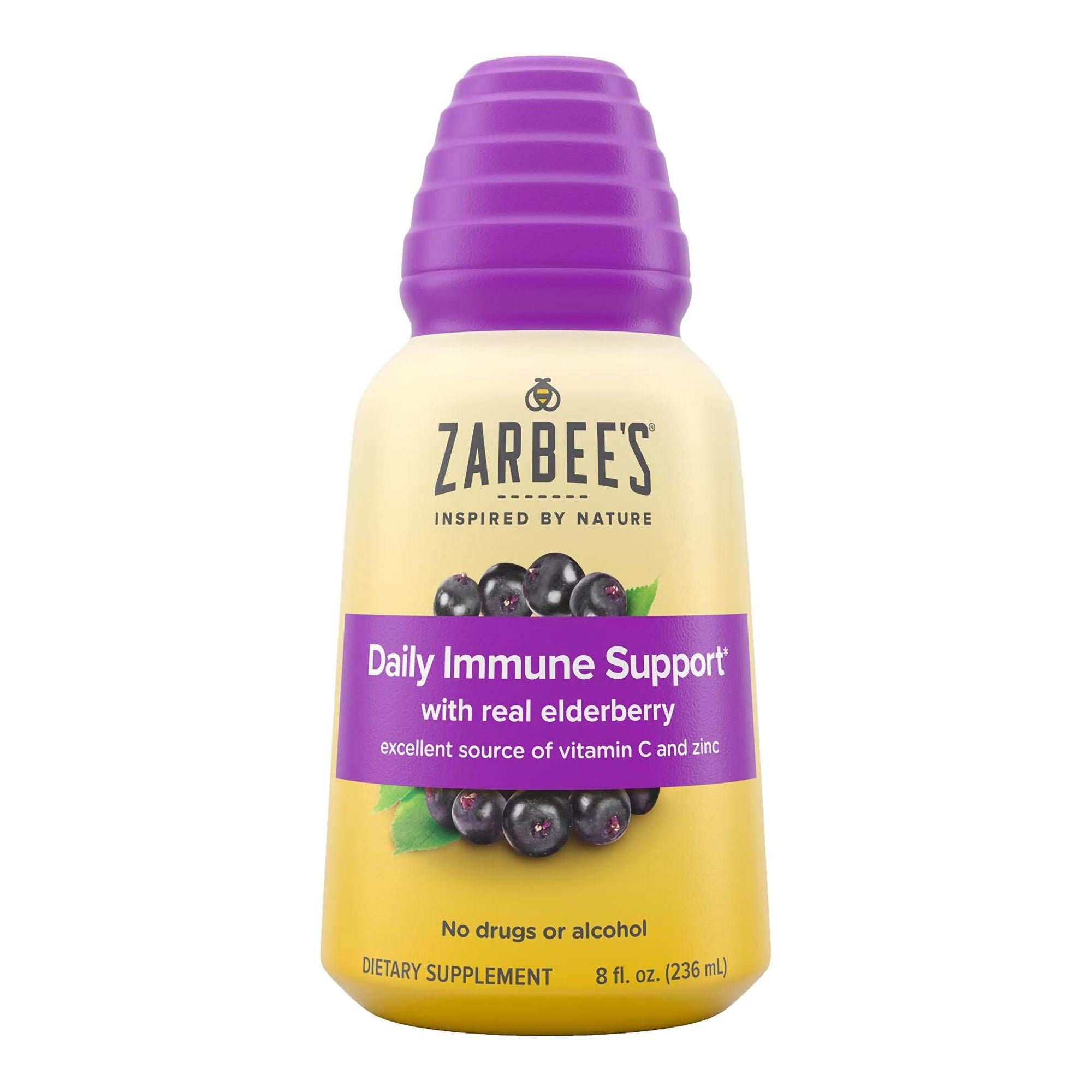Zarbee's Naturals Black Elderberry Immune Support Syrup