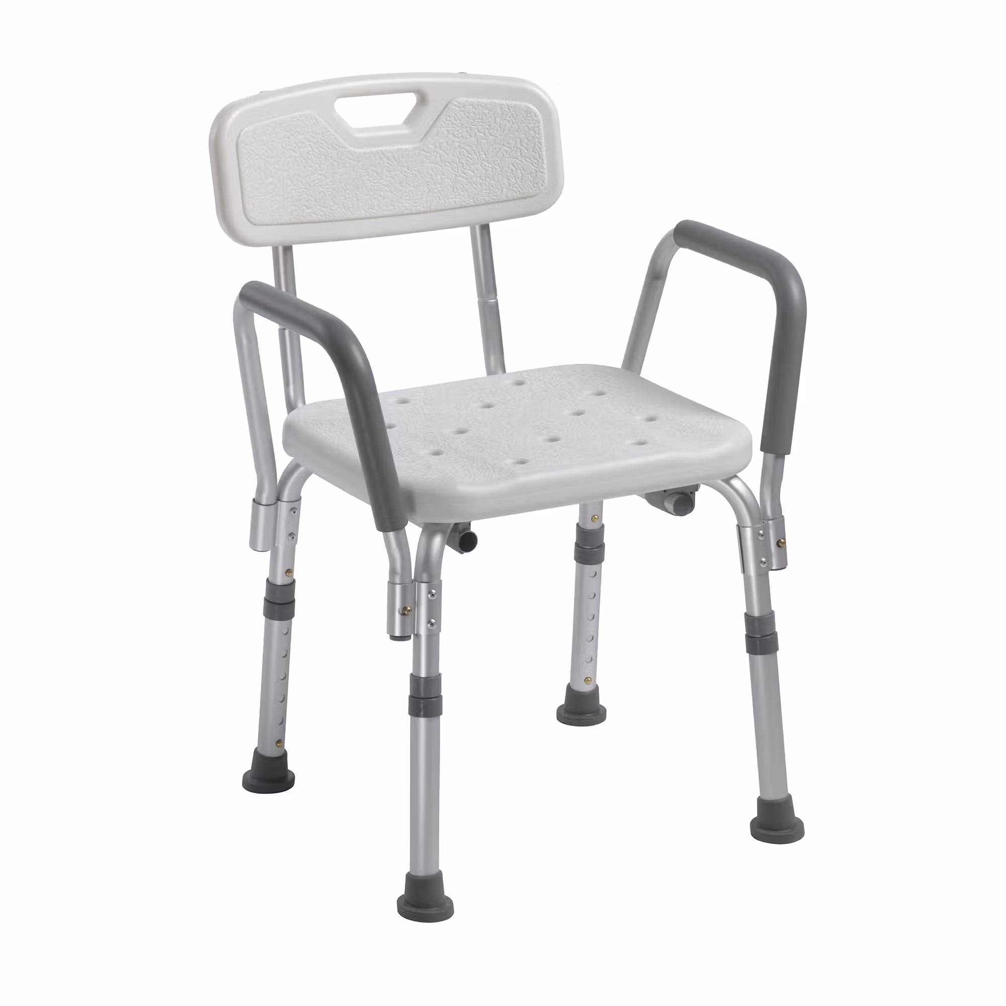 drive™ Shower Chair with Back and Removable Padded Arms