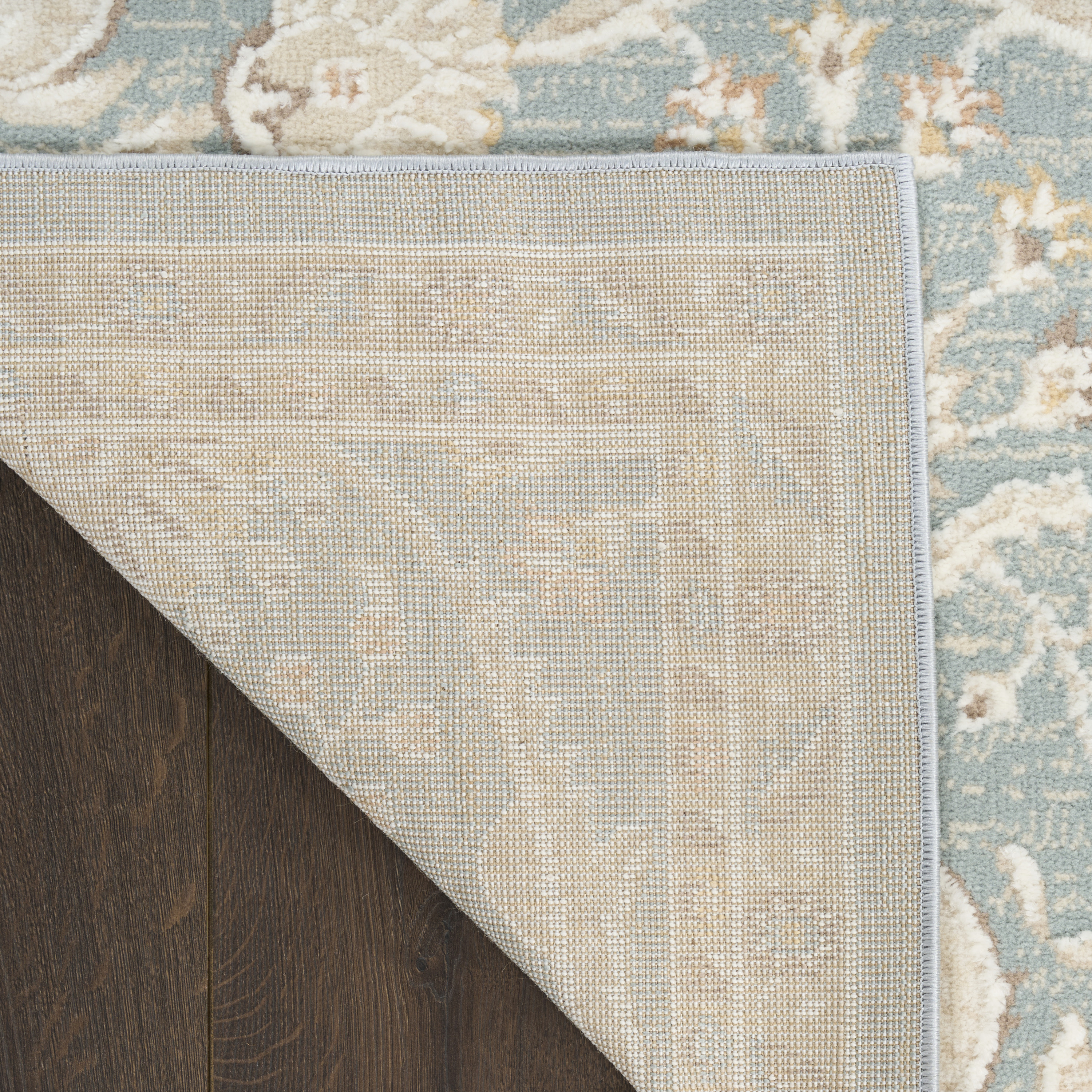 Nourison Isla 7'10" x 9'10" Blue Vintage Indoor Rug