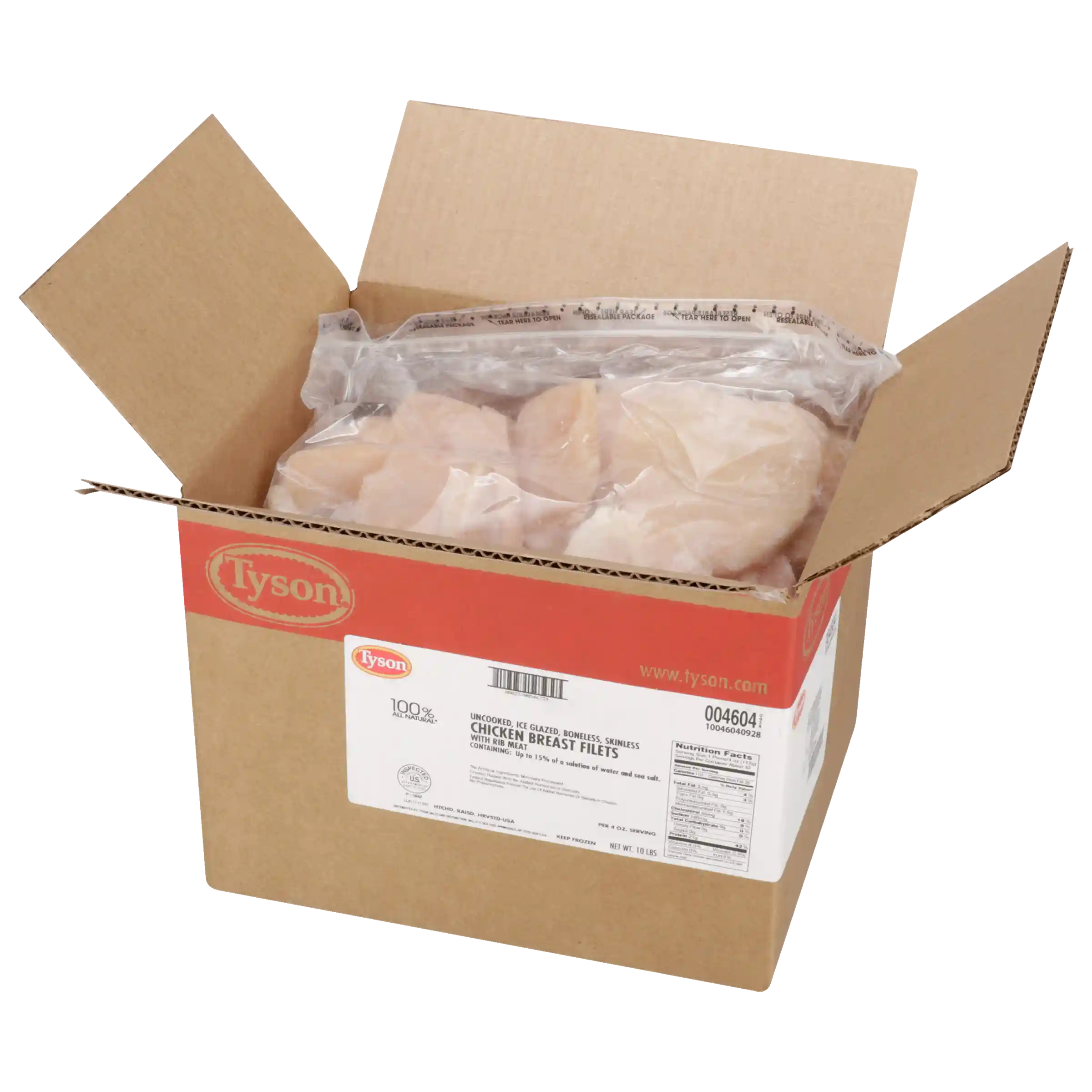 Tyson® All Natural* IF Unbreaded Boneless Skinless Chicken Breast Filets, 4 oz._image_31