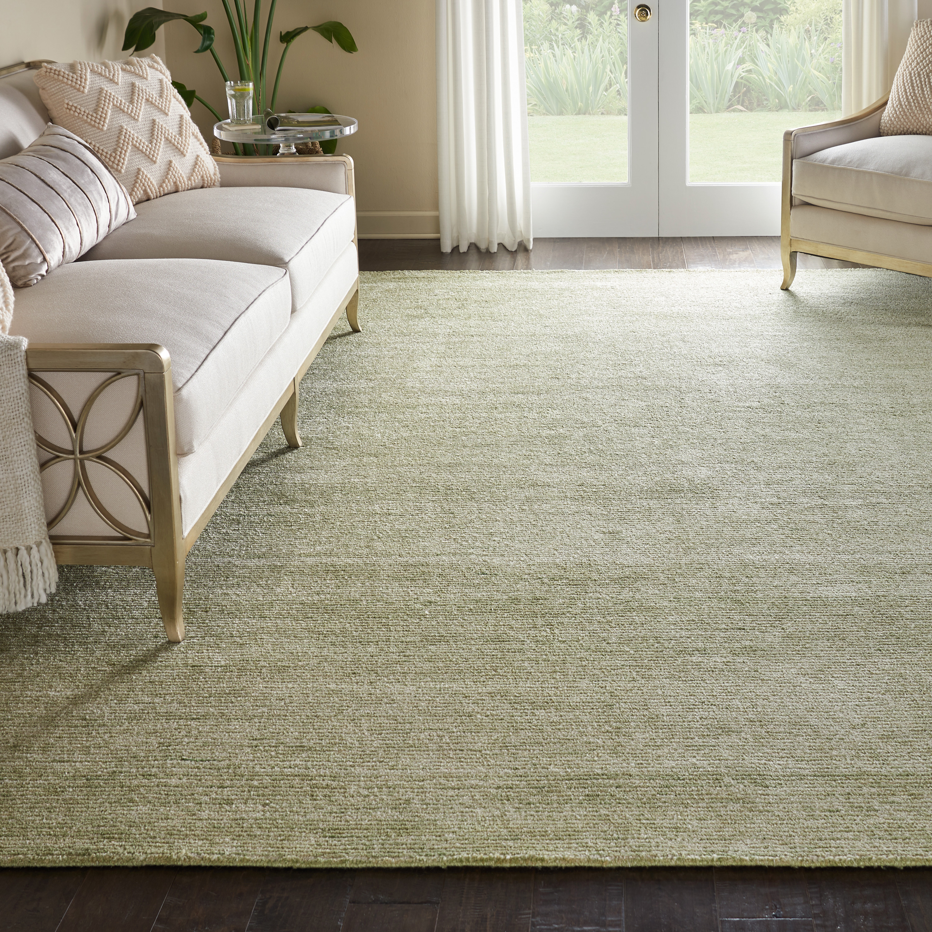 Nourison Weston 8' x 10'6" Citron Modern Indoor Rug