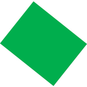 Coated Poster Board, Green, 22" x 28", 25 Sheets