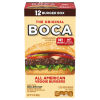 BOCA All American Veggie Burgers Non-GMO Soy, 12 ct Box