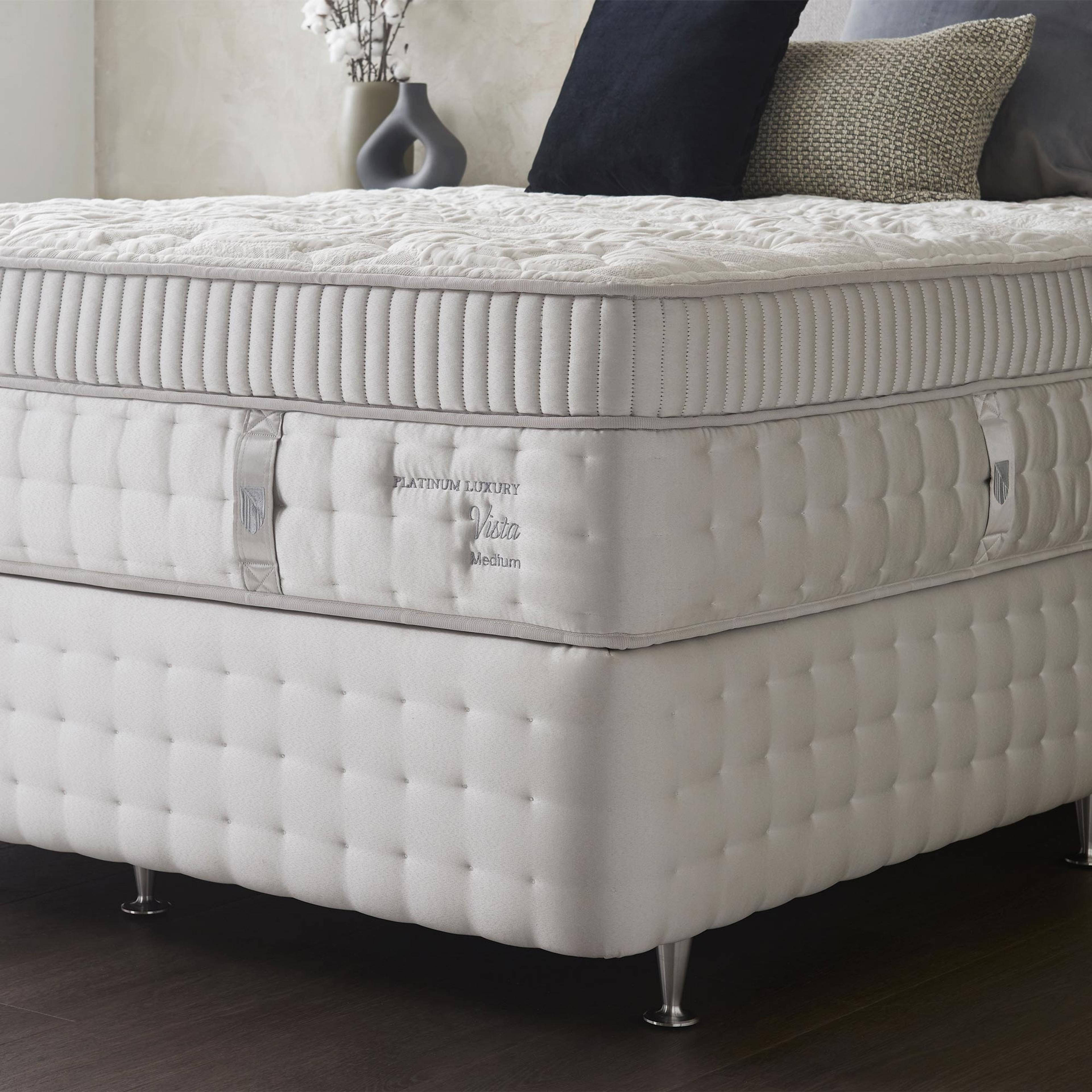 Detail image of the  King Koil Platinum Luxury Vista Mattress, Medium from Forty Winks
