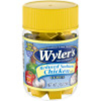 Wyler's Reduced Sodium Chicken Flavor Instant Bouillon Cubes 2 oz Jar