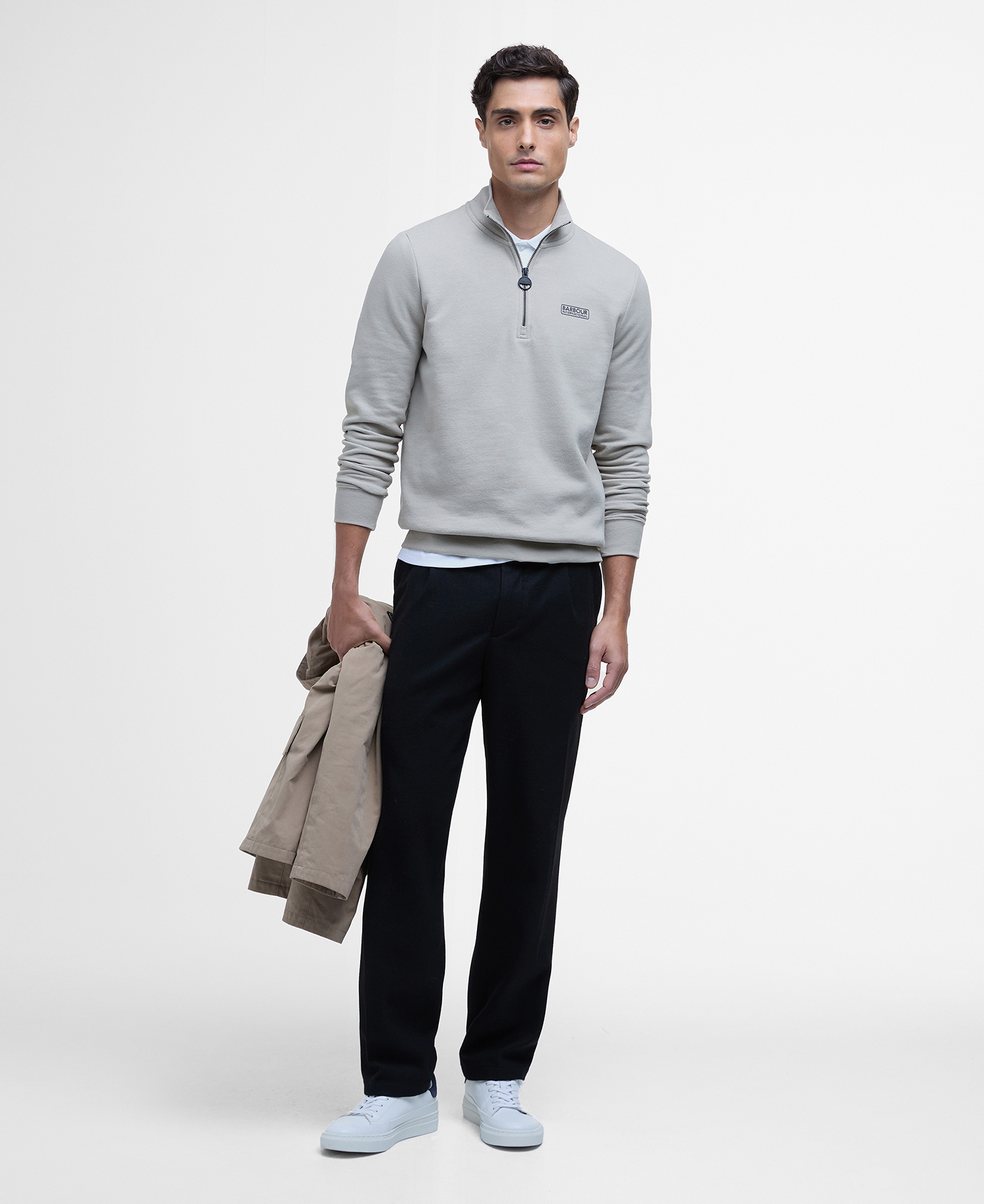 Essential Half-Zip Sweatshirt image number 1