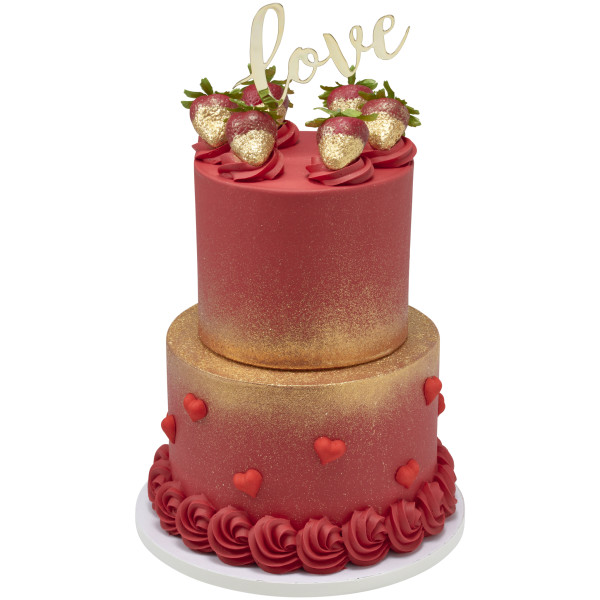 Bright Gold Dust 10g - Red 3 Free Edible Glitter