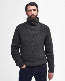 New Tyne Half-Zip Jumper Olive
