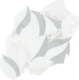 Waterjet Stone Mosaics Dove 12×12 Lush Mosaic Honed
