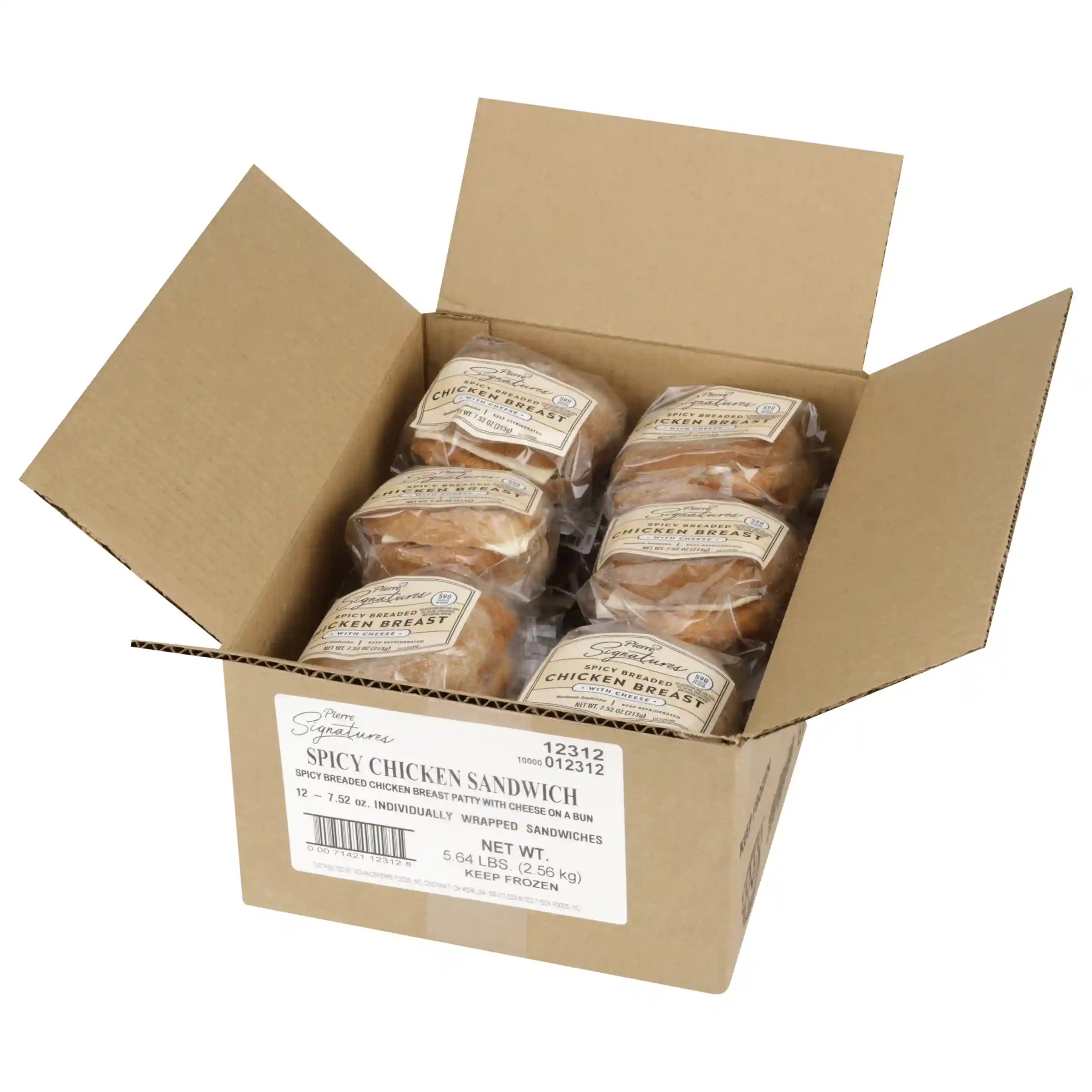 Pierre Signatures® Spicy Chicken and Cheese Sandwich_image_4
