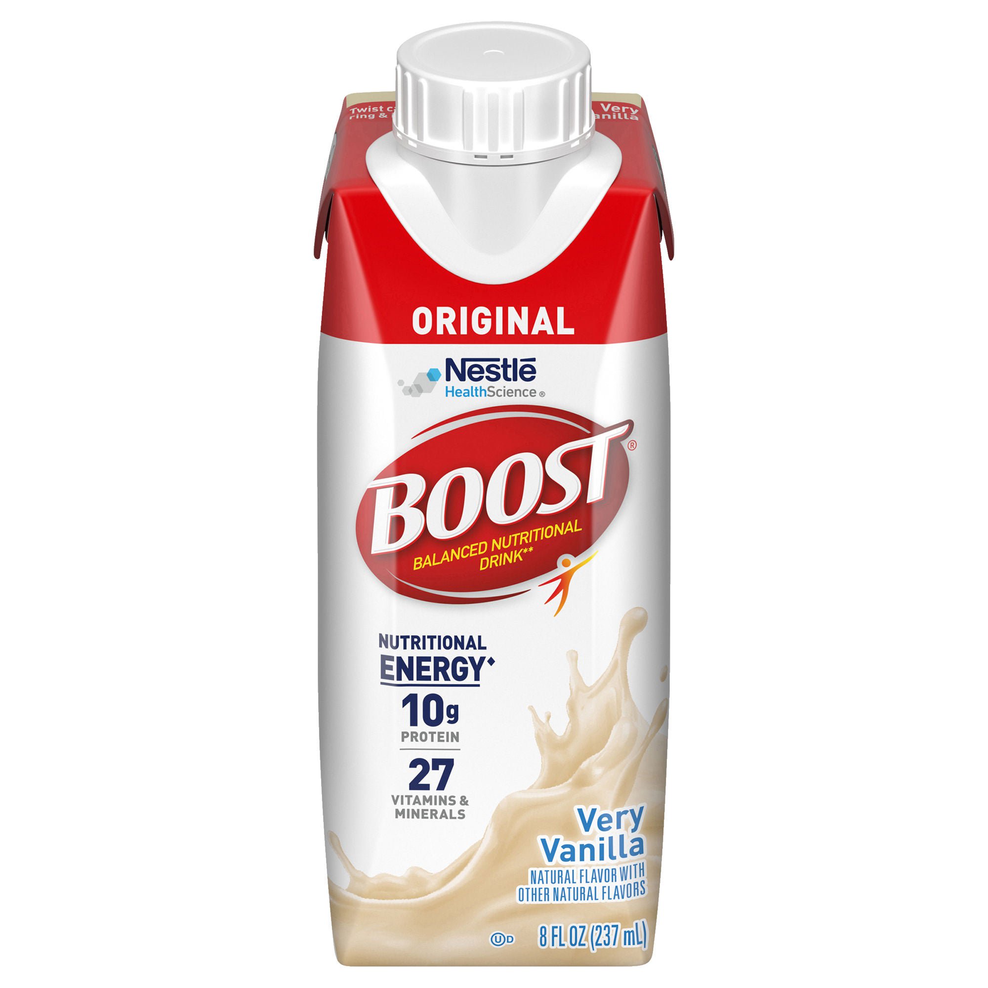 Boost® Original Vanilla Balanced Nutritional Drink, 8-ounce Carton