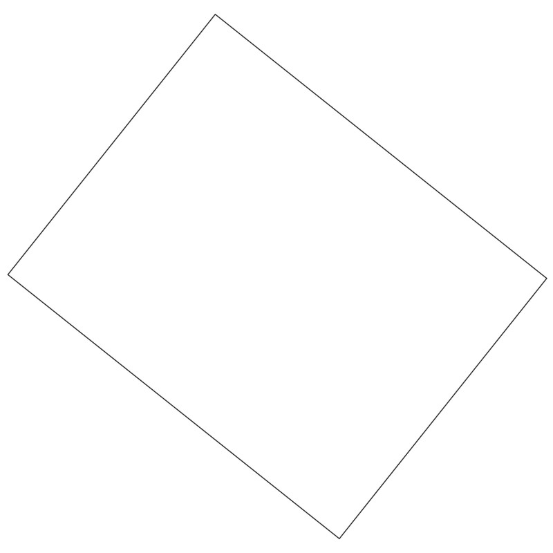 Coated Poster Board, White 14 pt., 22" x 28", 25 Sheets