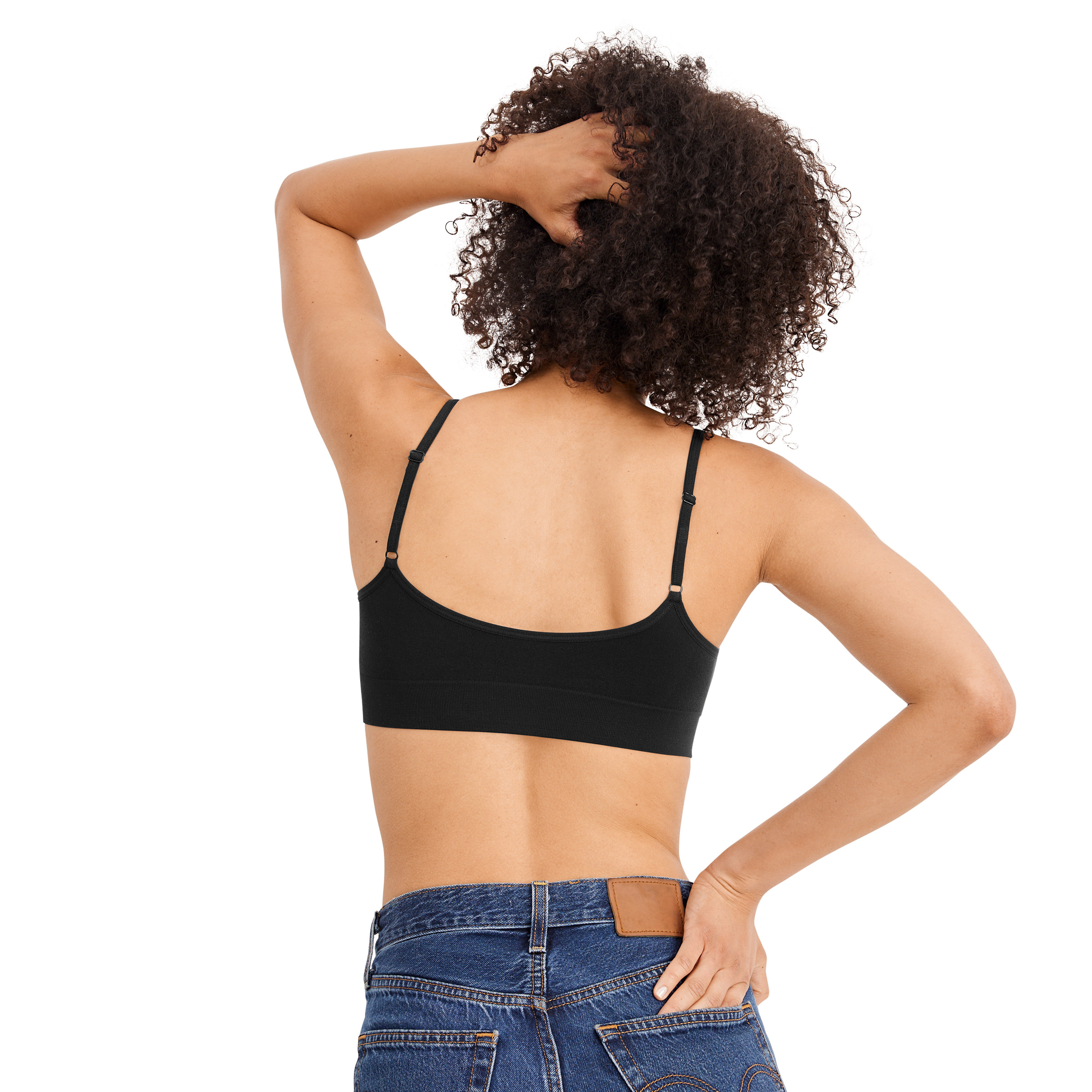 Jockey Women's Seamfree Modern Micro Stretch Cami Strap Bralette