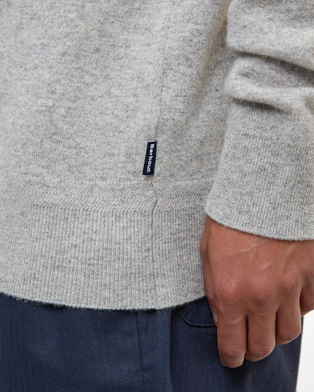 Maglione con zip corta Waterbury