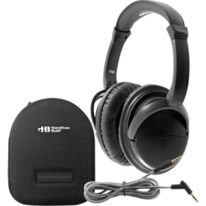 Deluxe Active Noise-Cancelling Headphones with Case
