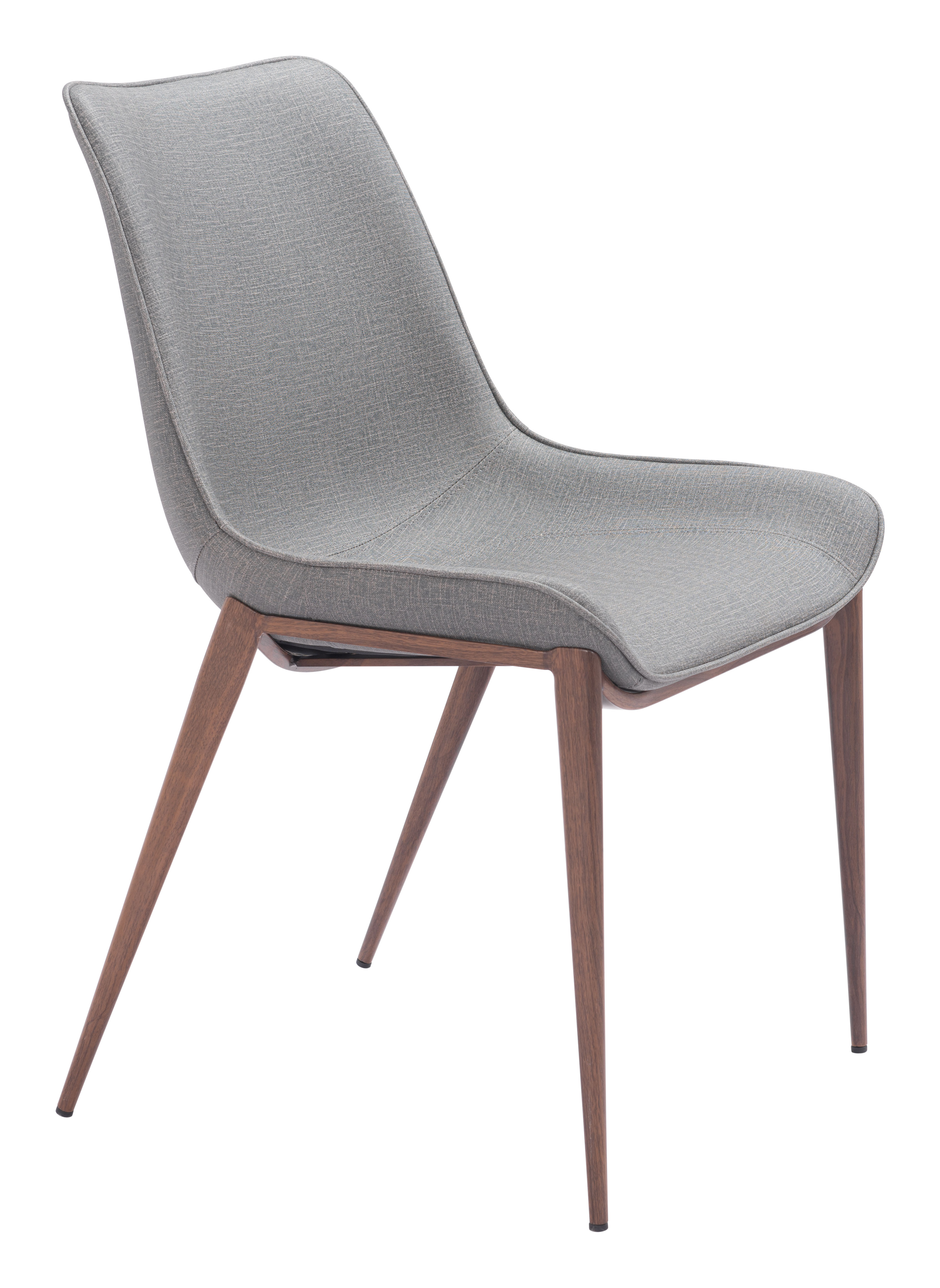 Magnus Dining Chair (Set of 2) Slate Gray & Walnut product image