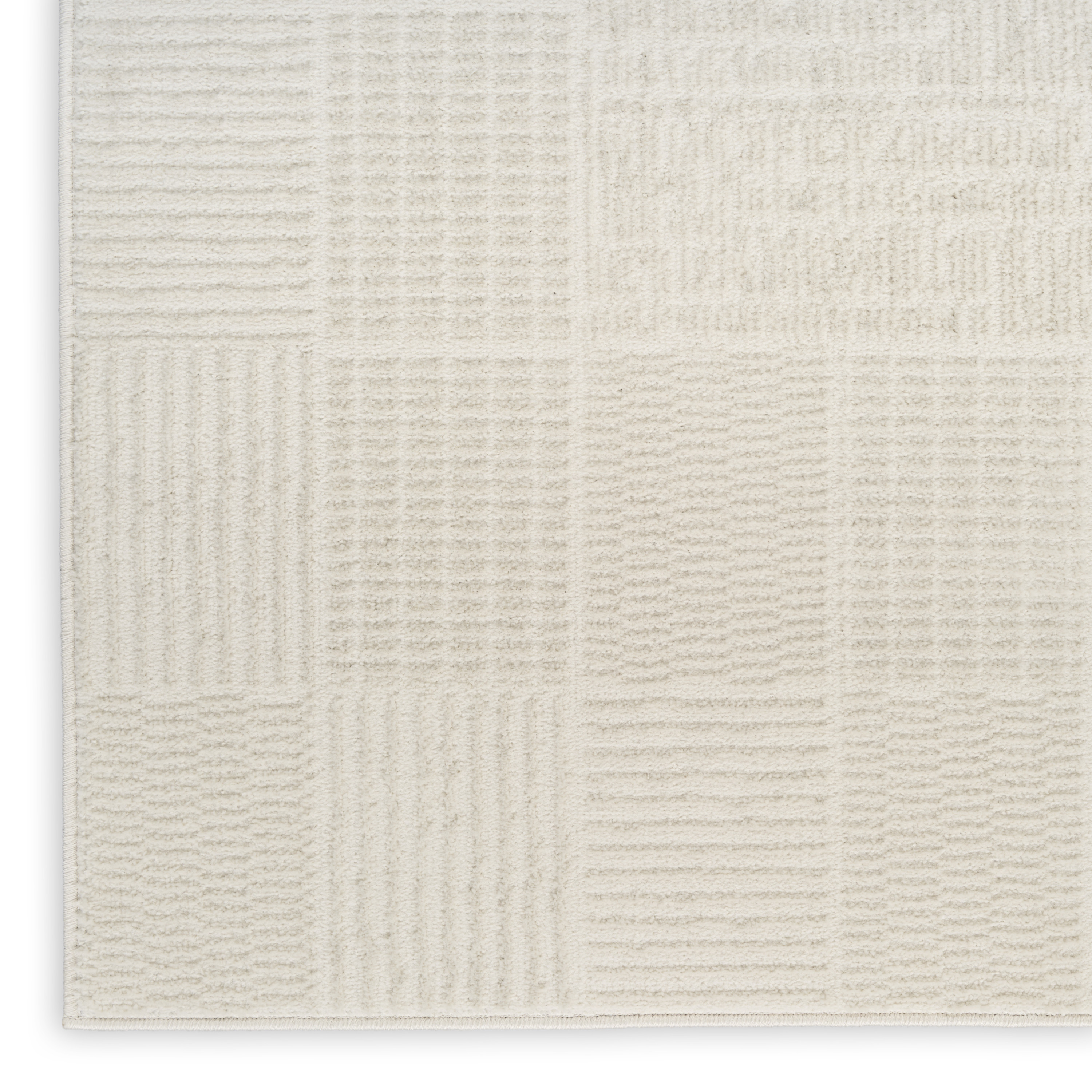 Nourison Nordic 8' x 10' Ivory Modern Indoor Rug
