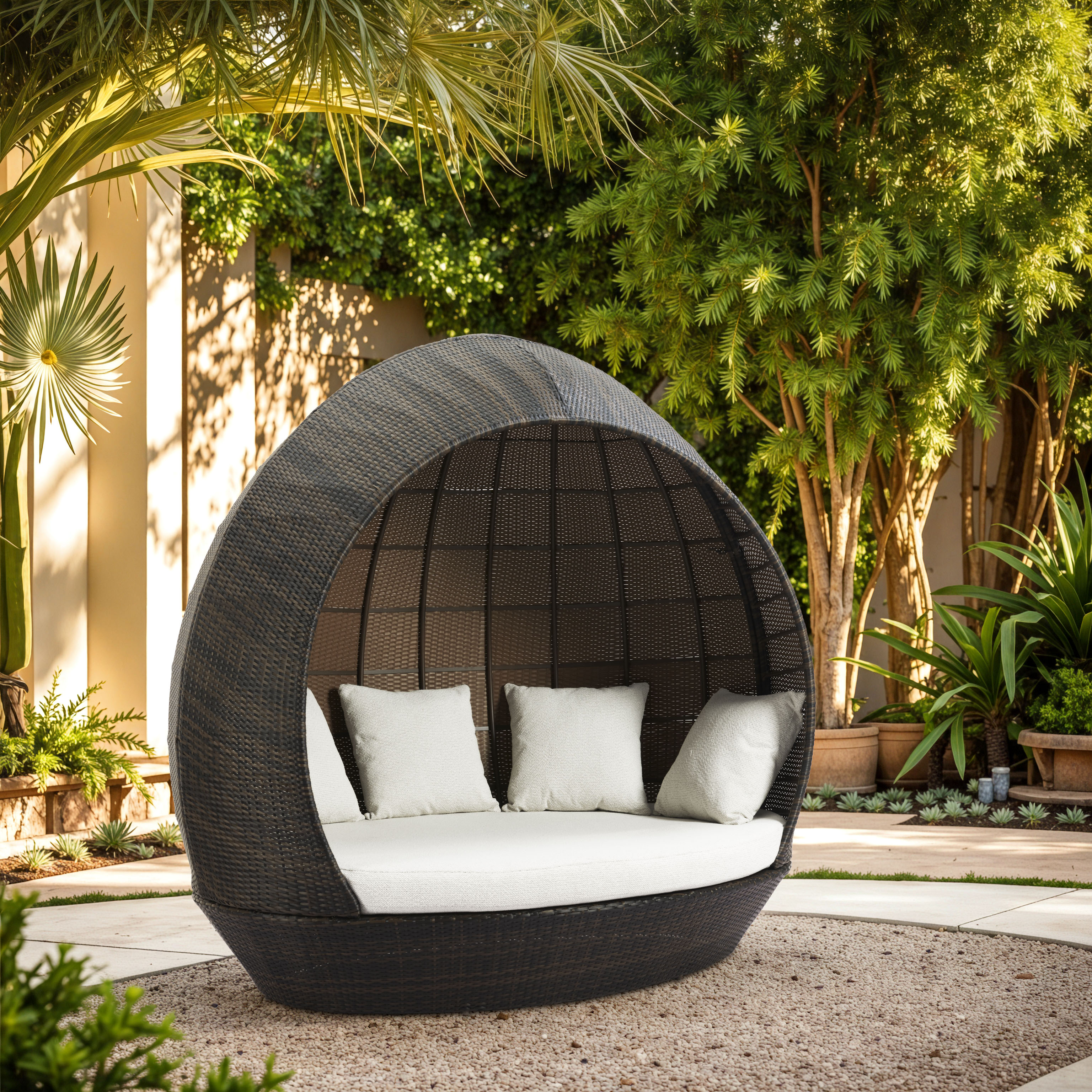 Marisol Beach Daybed Brown & Beige product image