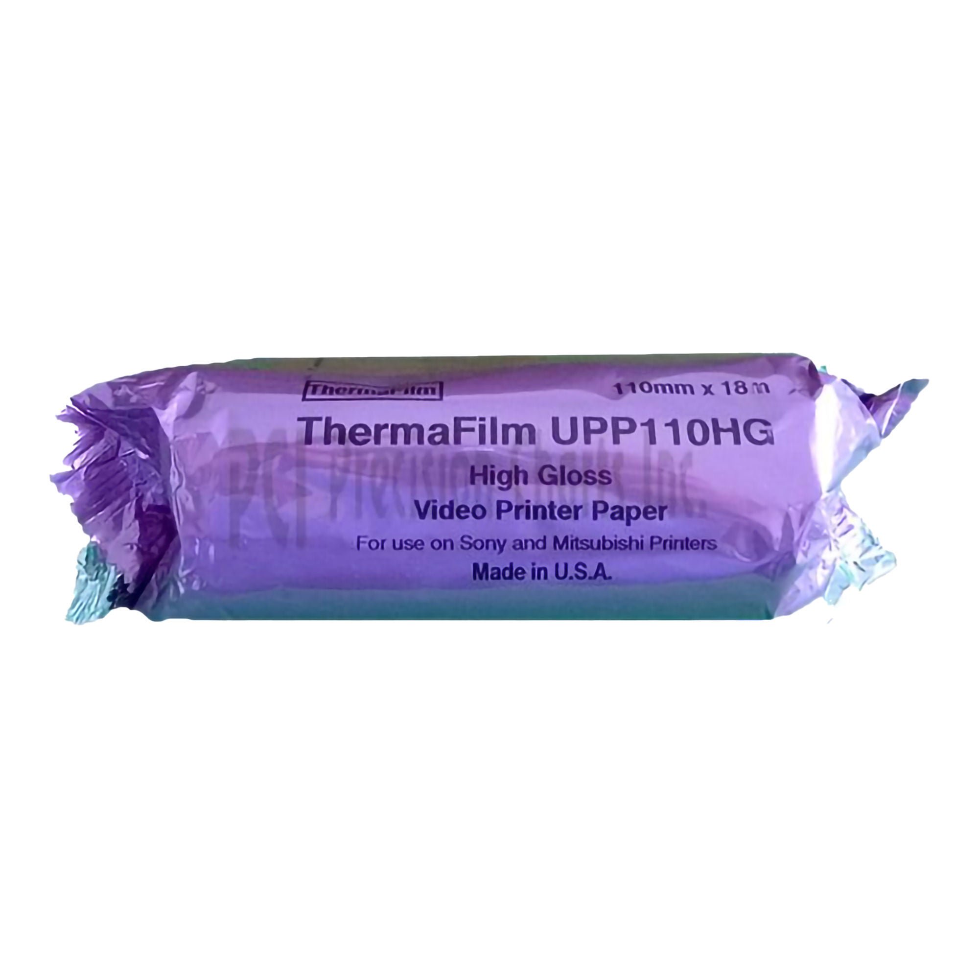 Ultrasound Video Paper ThermaFilm® Roll High Gloss Without Grid