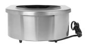 208- to 240-volt countertop induction wok range with 14-inch wok pan
