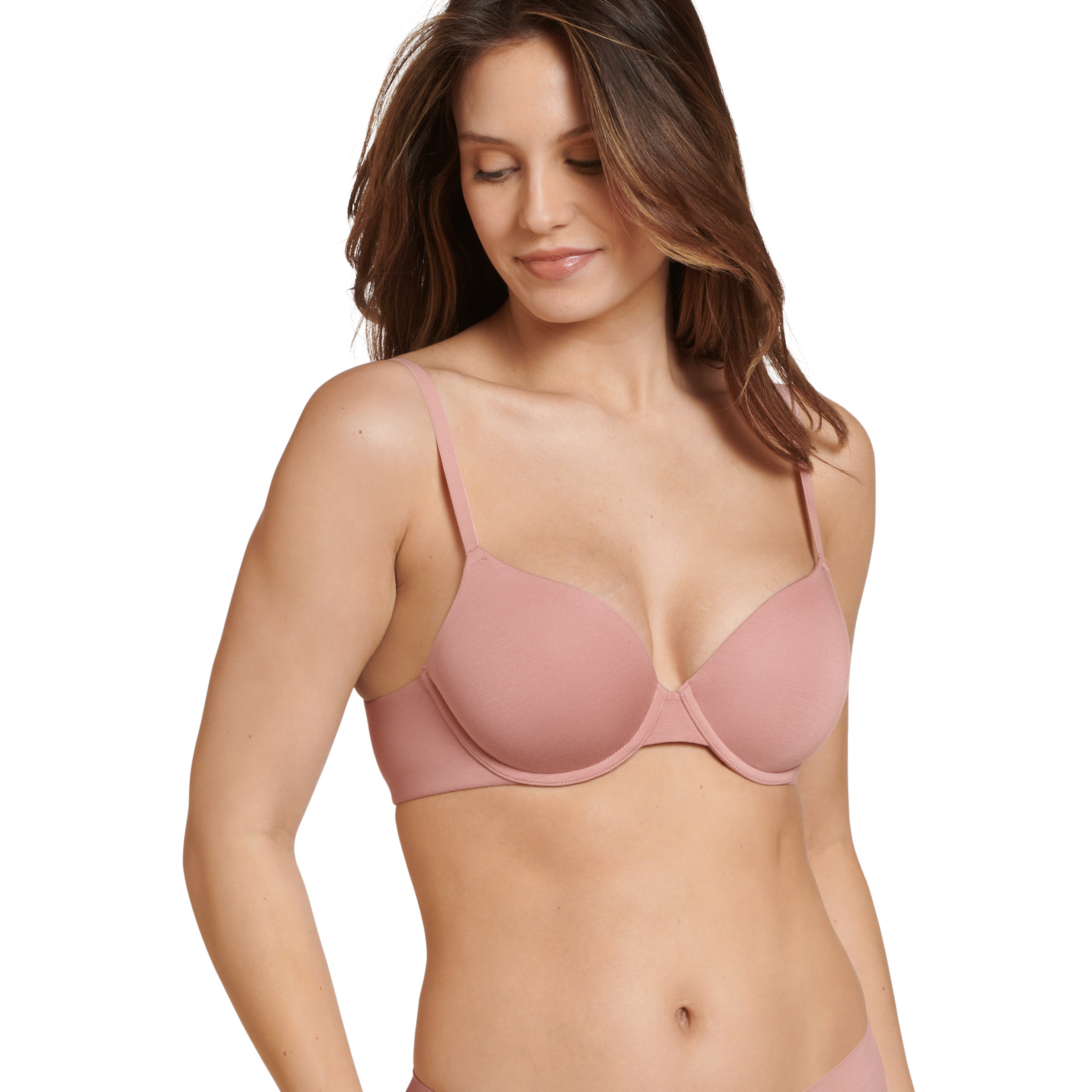 Jockey Women's Smooth & Sleek Supersoft Demi Coverage Underwire T-Shirt Bra - Picture 8 of 31