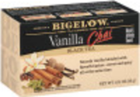 Vanilla Chai Tea - Case of 6 boxes- total of 120 teabags
