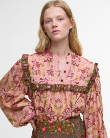 Barbour FARM Rio Cami Long-Sleeved Blouse Tropical Print