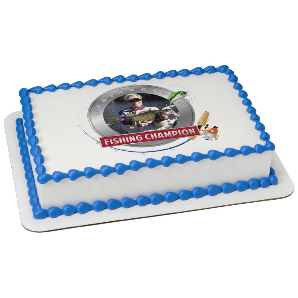 Image Cake Fishing Champion