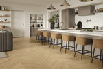 Memory Oak Vanilla Chevron 8x40