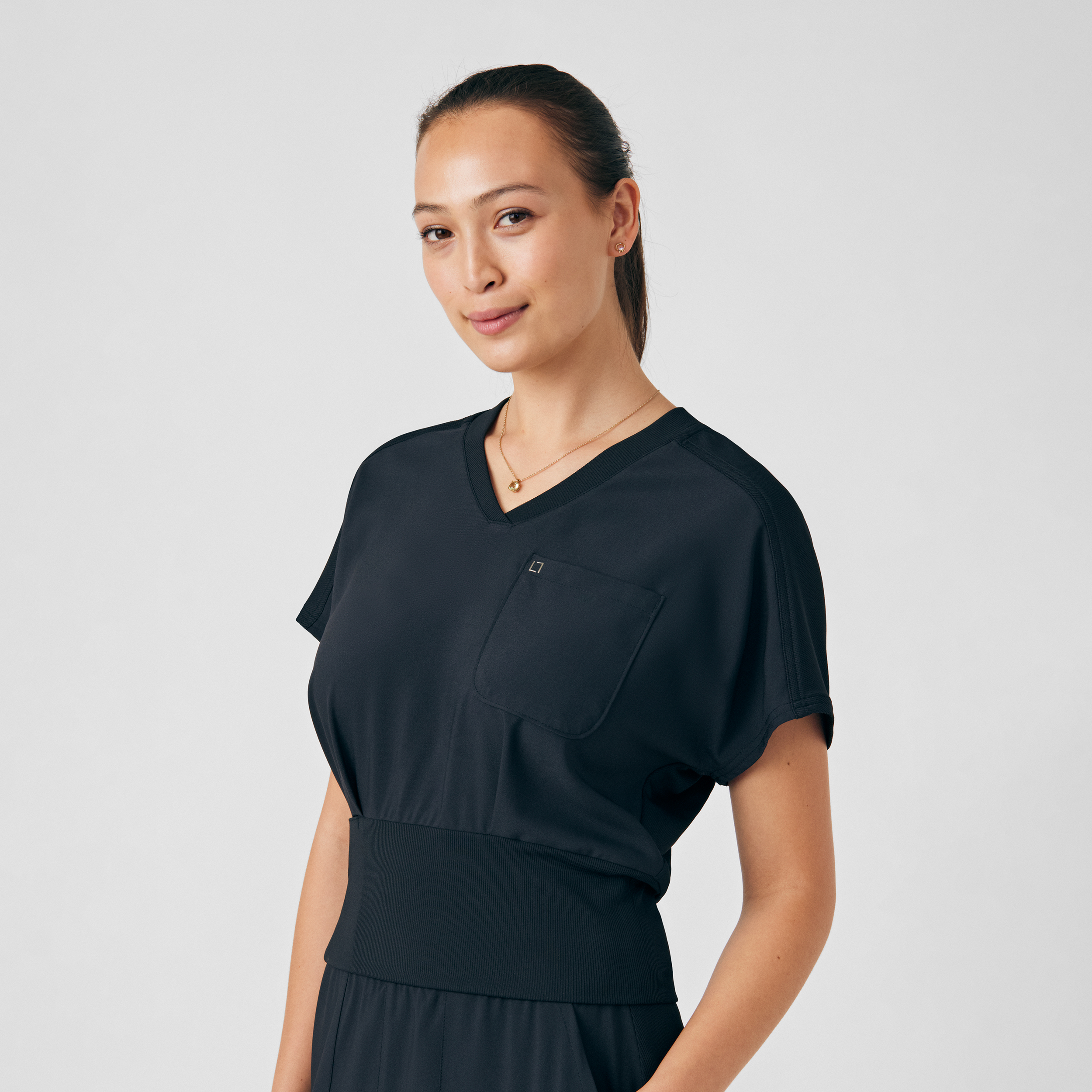 Landau Forward Women&#39;s 2&#45;Pocket V&#45;Neck Scrub Top-Landau